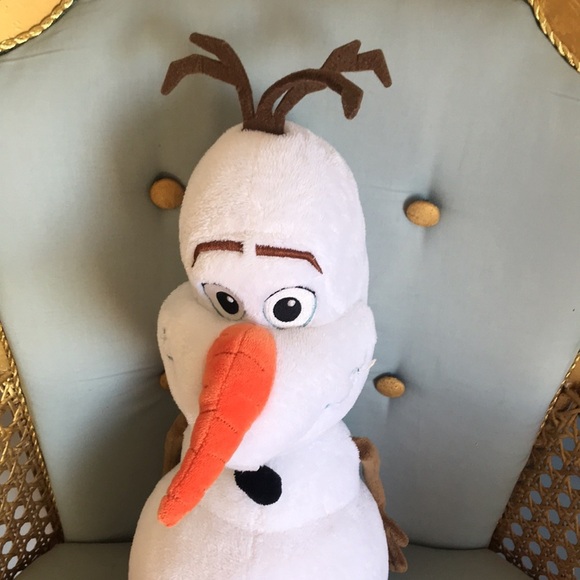 Build a Bear Disney Frozen Olaf plush 22" kids plushie collectible snowman Toy - Picture 7 of 11